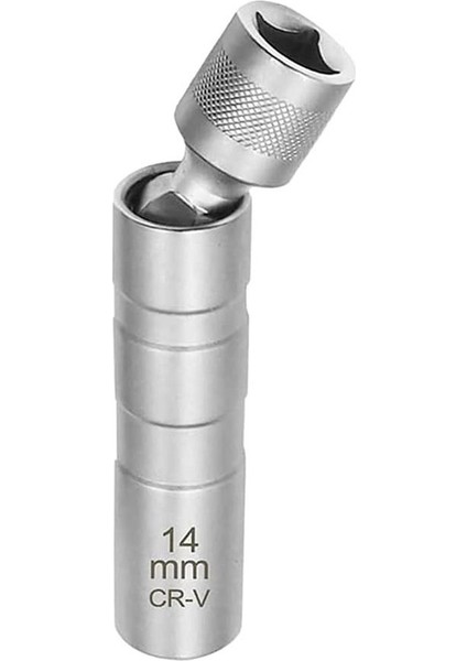 6361 Mıknatıslı Oniki Köşe Mafsallı 3/8" Buji Lokması 14 mm