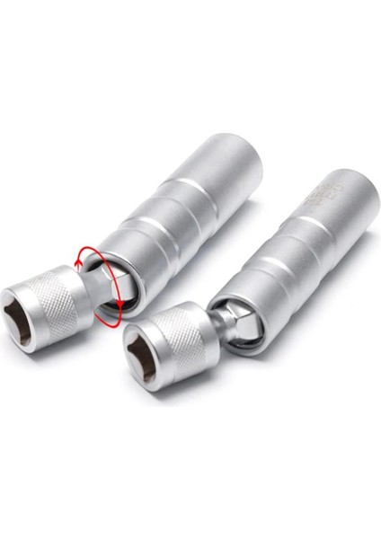 6361 Mıknatıslı Oniki Köşe Mafsallı 3/8" Buji Lokması 14 mm