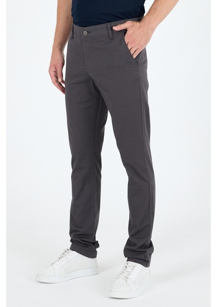 Erkek Slim Fit Chino Pantolon – %98 Pamuk %2 Elastan Rahat Şık Günlük Esnek Kumaş Pantolon 1012