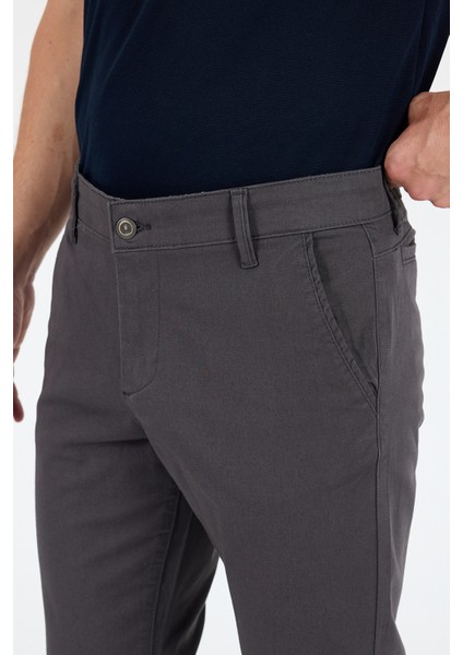 Erkek Slim Fit Chino Pantolon – %98 Pamuk %2 Elastan Rahat Şık Günlük Esnek Kumaş Pantolon 1012