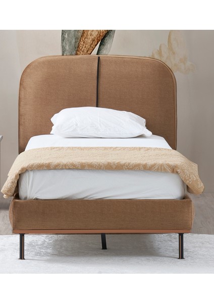 Hardal 90 x 190 Karyola (Metalik Taba) - 110 x 201 x 104 fiyatları