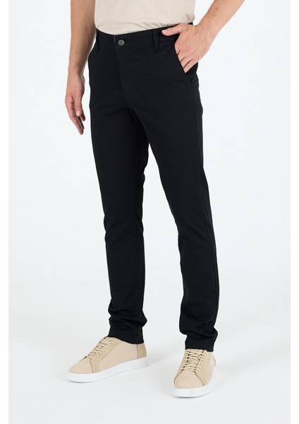Erkek Slim Fit Chino Pantolon – %98 Pamuk %2 Elastan Rahat Şık Günlük Esnek Kumaş Pantolon 1012