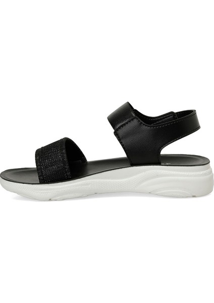 167015.Z5FX Siyah Kadın Comfort Sandalet modelleri