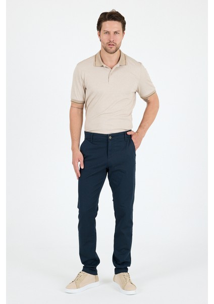 Erkek Slim Fit Chino Pantolon – %98 Pamuk %2 Elastan Rahat Şık Günlük Esnek Kumaş Pantolon 1012