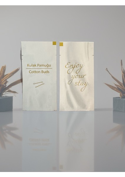 300 Adet Yırt-Aç Otel Tipi Kulak Pamuğu