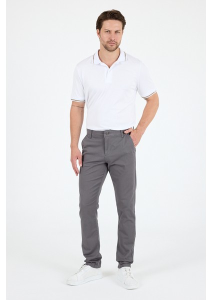 Erkek Slim Fit Chino Pantolon – %98 Pamuk %2 Elastan Rahat Şık Günlük Esnek Kumaş Pantolon 1012