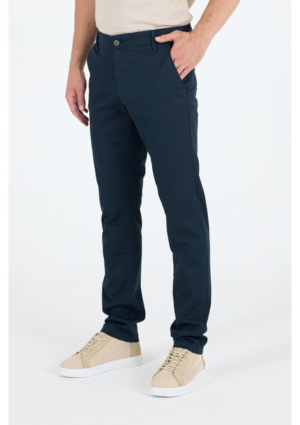 Erkek Slim Fit Chino Pantolon – %98 Pamuk %2 Elastan Rahat Şık Günlük Esnek Kumaş Pantolon 1012