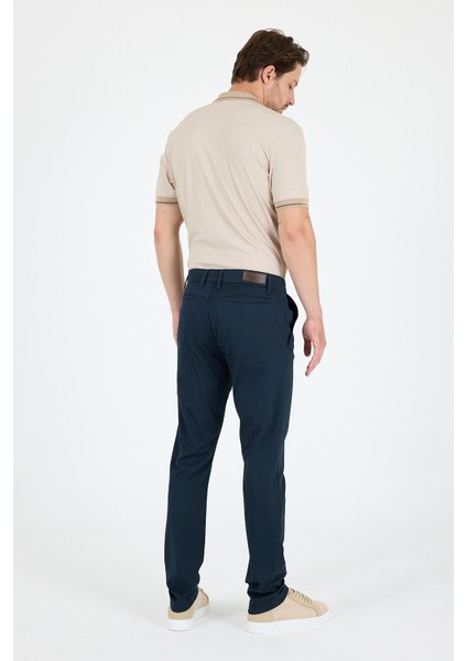 Erkek Slim Fit Chino Pantolon – %98 Pamuk %2 Elastan Rahat Şık Günlük Esnek Kumaş Pantolon 1012