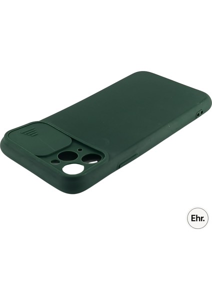 iPhone 11 Pro Max Uyumlu Kamera Sürgülü Mat Silikon Kılıf fırsatları