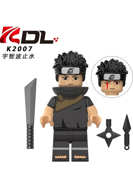 Naruto Yapı Taşları Minifigure Küçük Parçacık Takılabilir Bebek Oyuncak Çantası (Yurt Dışından)