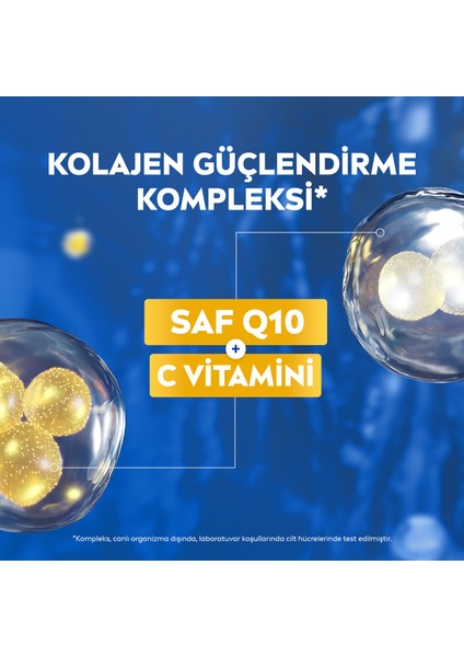 Q10 Sıkılaştırıcı Vücut Losyonu Pump 400 ml ;10 Günde Sıkılaşmış ve Esnek Cilt; Avantajlı Boy