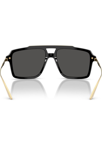 Dolce Gabbana Dg 4477 50187 56 Erkek Pilot Siyah Kombine Güneş Gözlüğü modelleri