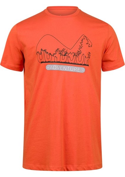 Alex Baskılı Erkek Sıfır Yaka T-Shirt 016