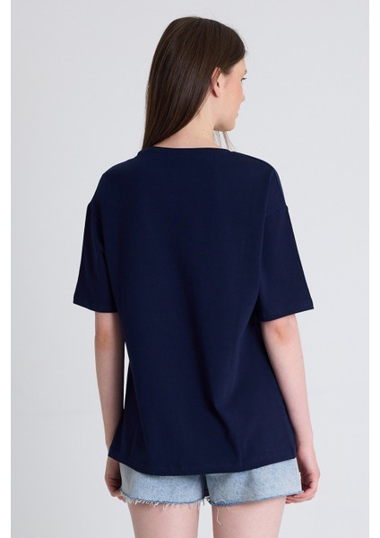 Laci Ayı Baskılı Oversize Tişört 6402 indirimleri