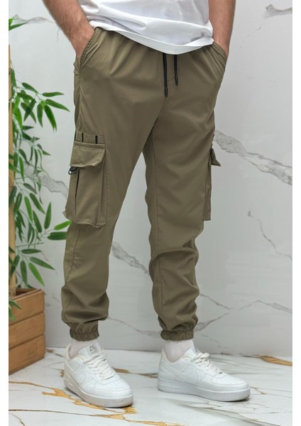 Erkek Paraşüt Jogger Paçası Lastikli Pantolon (Dar Kesim) fırsatları