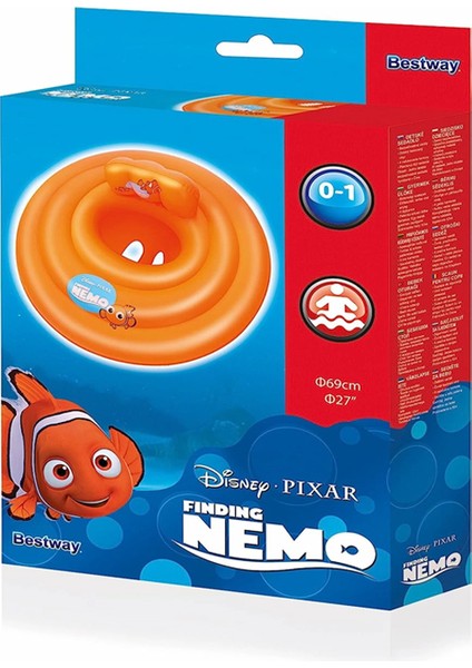 Bebekler Için Oturaklı Simit Finding Nemo Baby Float 0-1 Yaş Kayıp Balık Nemo Oturaklı Bebek Simidi