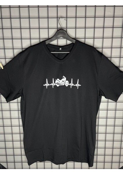 Reflektör Baskı Oversize T-Shirt Unisex