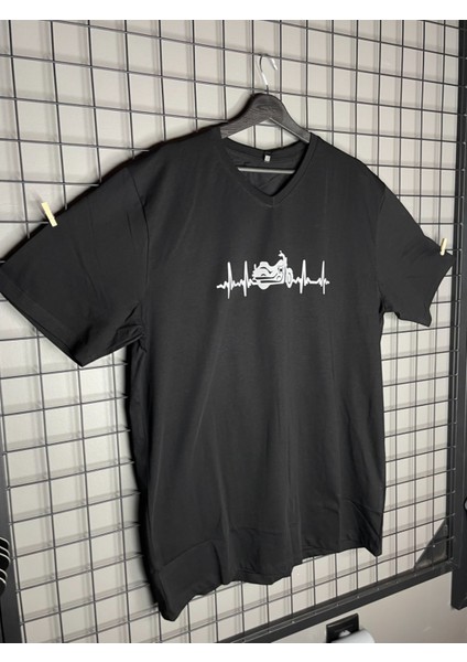 Reflektör Baskı Oversize T-Shirt Unisex