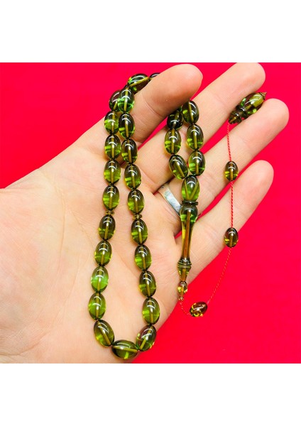 Usta Işçilikli Ateş Sıkma Kehribar Tesbih 2 modelleri