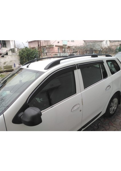 Dacia Logan Mcv Uyumlu 2013 Ve Üzeri Krom Cam Çıtası 4 Parça Paslanmaz Çelik