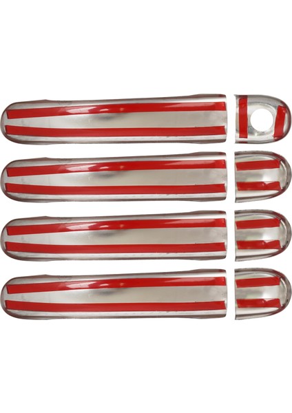 Volkswagen Jetta Uyumlu 2005-2011 Krom Kapı Kolu 4 Kapı Paslanmaz Çelik