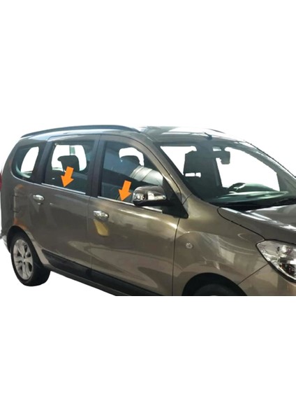 Dacia Lodgy Uyumlu 2013 Ve Üzeri Krom Cam Çıtası 4 Parça Paslanmaz Çelik fiyatları