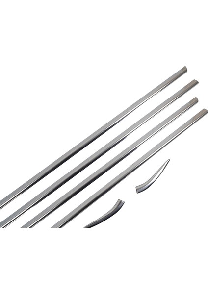 Citroen C-elysee Uyumlu 2012 Ve Üzeri Krom Cam Çıtası 6 Parça Paslanmaz Çelik modelleri