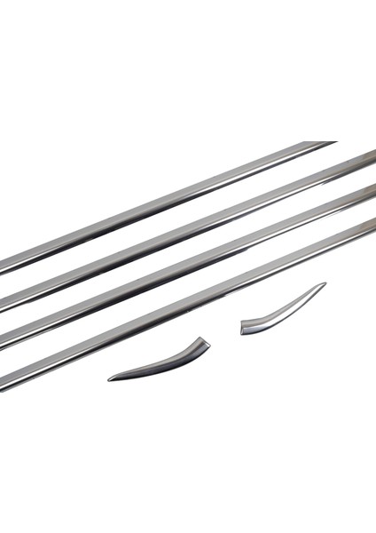 Citroen C-elysee Uyumlu 2012 Ve Üzeri Krom Cam Çıtası 6 Parça Paslanmaz Çelik fırsatları