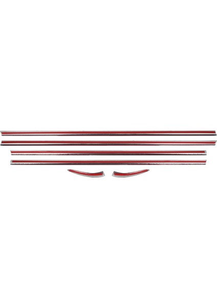 Citroen C-elysee Uyumlu 2012 Ve Üzeri Krom Cam Çıtası 6 Parça Paslanmaz Çelik indirimleri