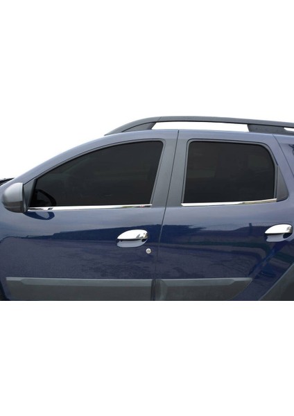 Dacia Duster Uyumlu 2018-2024 Krom Cam Çıtası 4 Parça Paslanmaz Çelik fiyatları