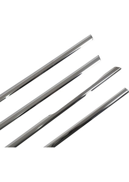 Bmw E90 Uyumlu 2005-2012 Krom Cam Çıtası 4 Parça Paslanmaz Çelik indirimleri