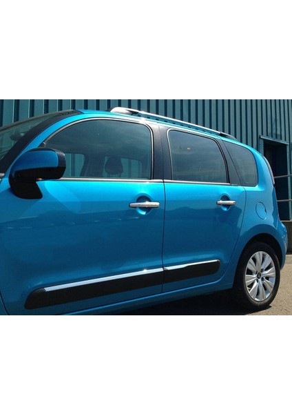 Citroen C3 Uyumlu 2009-2017 Krom Kapı Kolu 2 Kapı Paslanmaz Çelik