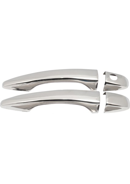 Citroen C3 Uyumlu 2009-2017 Krom Kapı Kolu 2 Kapı Paslanmaz Çelik fırsatları