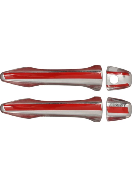 Citroen C3 Uyumlu 2009-2017 Krom Kapı Kolu 2 Kapı Paslanmaz Çelik