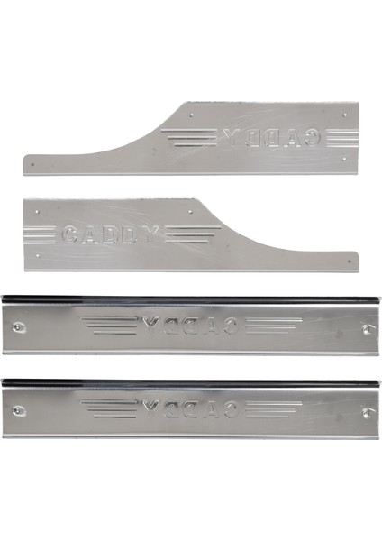 Volkswagen Caddy Uyumlu 2010-2015 Iç Kapı Eşiği 4 Parça Paslanmaz Çelik modelleri