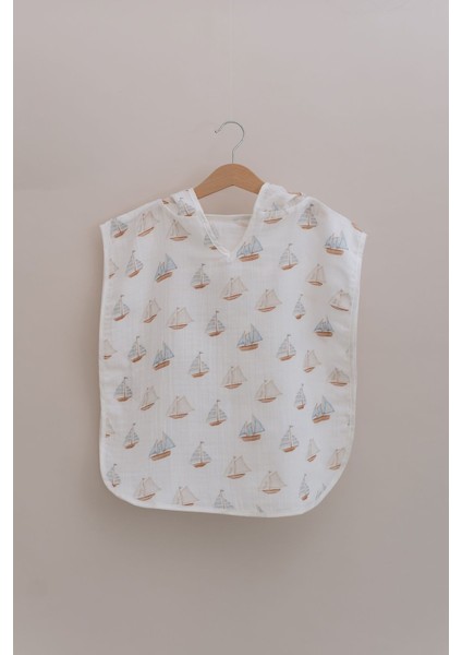 Müslin Panço - Pureline Series - Sail Boats fiyatları