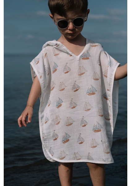 Müslin Panço - Pureline Series - Sail Boats modelleri