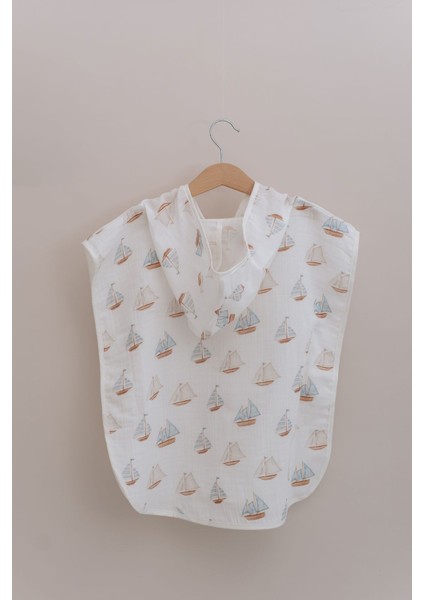 Müslin Panço - Pureline Series - Sail Boats