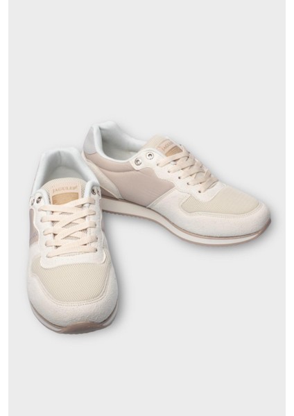 Erkek Günlük Casual Sneaker Ayakkabı Leona Bej - Krem fiyatları