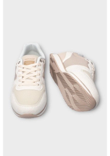 Erkek Günlük Casual Sneaker Ayakkabı Leona Bej - Krem modelleri