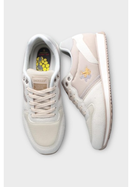 Erkek Günlük Casual Sneaker Ayakkabı Leona Bej - Krem indirimleri
