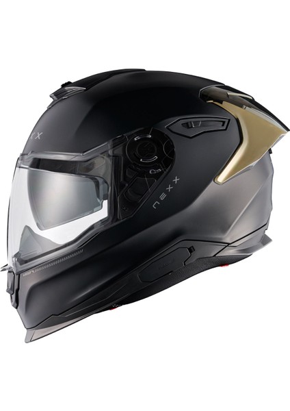 Y.100R Subsonıc Mat Siyah-Sarı Kask