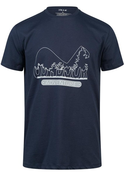 Alex Baskılı Erkek Sıfır Yaka T-Shirt 016