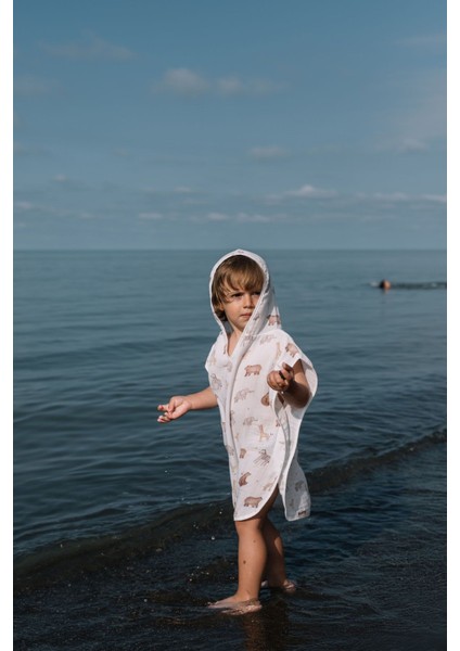 Müslin Panço - Pureline Series - Cute Animals