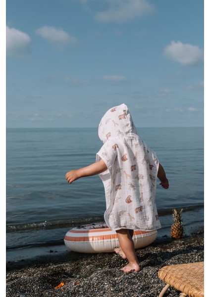 Müslin Panço - Pureline Series - Cute Animals indirimleri