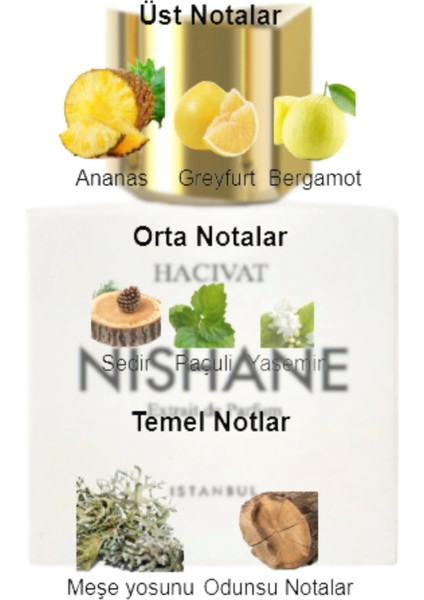 Dekant Mutfağı Hacivat Unisex 10ML Parfüm fiyatları