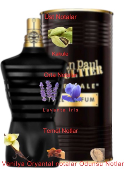 Dekant Mutfağı Le Male Le Parfum Erkek 10ML Parfüm fiyatları