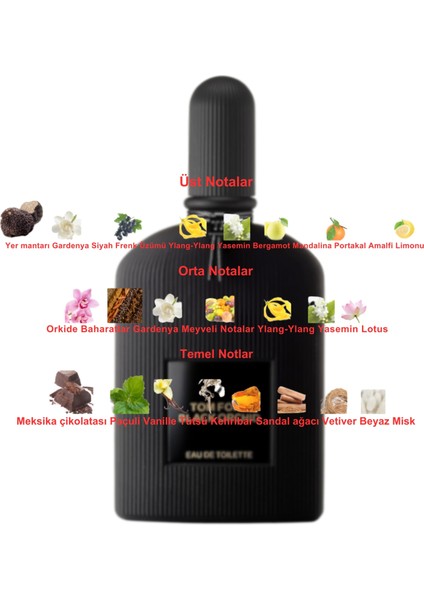 Dekant Mutfağı Black Orchid Unisex 10ML Parfüm fiyatları