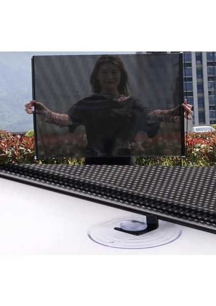 Araba Güneşliği Ön Cam Güneşlik Geri Çekilebilir Koruyucu Güneşlik 68 X125 cm Benekli fırsatları