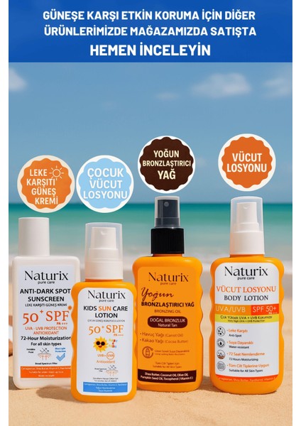 Vücut Losyonu Spf 50+ Pa+++ | Uva/uvb Güneş Koruması, 72 Saat Nem, Leke Karşıtı Etkili - 200ML indirimleri